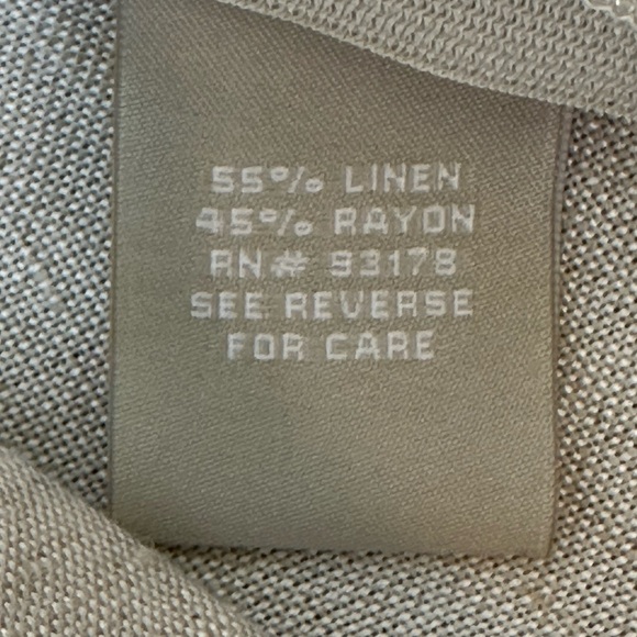 Vtg Joan Vass Linen Blend Sleeveless Dress Sz 8 Full Flowy Skirt Pockets… - Picture 8 of 14